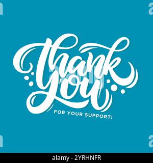 merci, merci pour votre soutien, merci carte de voeux, merci illustration stock. Illustration de Vecteur