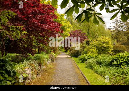 Irlande, comté de Westmeath, Mullingar, Belvedere House and Gardens, Walled Garden Banque D'Images