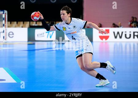 Innsbruck, Autriche. 03 décembre 2024. Handball, femmes : Championnat d'Europe, Islande - Allemagne, tour préliminaire, Groupe F, Hall olympique. Alina Grijseels. Crédit : Marco Wolf/dpa/Alamy Live News Banque D'Images