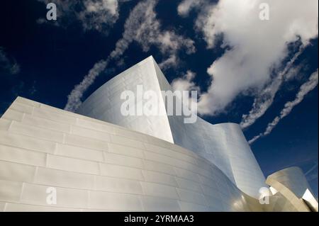 Walt Disney concert Hall -(b.2004) architecte : Frank Gehry. Centre-ville. Los Angeles. Californie. ÉTATS-UNIS. Banque D'Images