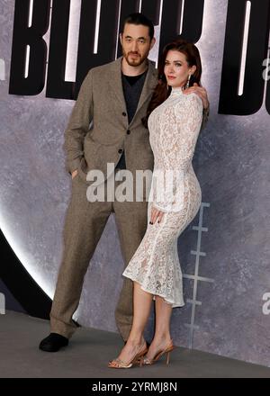 Andrew Koji assiste à la première mondiale de la saison 1 des Black Doves au BFI Southbank à Waterloo, Londres. Banque D'Images