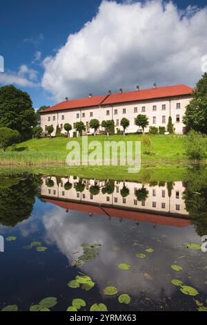 La Lettonie, l'ouest de la Lettonie, Kurzeme, Most na Soči, région du Cap, Kolkasrags Dundaga Dundaga, Château Banque D'Images