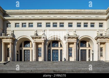 Thermae Palace Hôtel, anciens thermes côtiers / spa de style Art Déco de 1933 à la station balnéaire Ostende / Ostende, Flandre occidentale, Belgique Banque D'Images