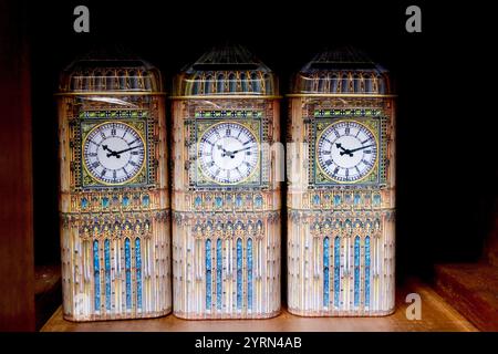 Big Ben Money Box, Londres, Angleterre. Banque D'Images