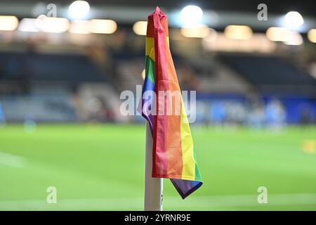 Vue générale à l'intérieur du stade lors du match de Sky Bet League 1 entre Peterborough United et Burton Albion au Weston Homes Stadium, Peterborough, le mercredi 4 décembre 2024. (Photo : Kevin Hodgson | mi News) crédit : MI News & Sport /Alamy Live News Banque D'Images