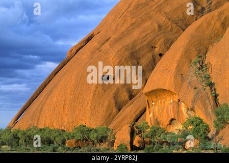 Océanie ; Australie ; Australie ; territoire du Nord ; Centre Rouge ; Alice Springs ; parc national d'Uluru ; Ayers Rock ; Banque D'Images