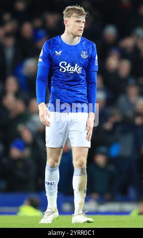 Goodison Park, Liverpool, Royaume-Uni. 4 décembre 2024. Premier League Football, Everton contre Wolverhampton Wanderers ; Jarrad Branthwaite de Everton Credit : action plus Sports/Alamy Live News Banque D'Images