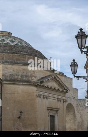 Église Santa Maria di Porta, Lecce, Pouilles, Italie, Europe Banque D'Images