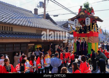 Festival de Kameoka Kameoka-shi, Kyoto Banque D'Images