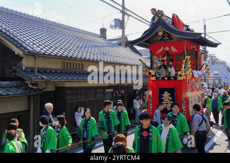 Festival de Kameoka Kameoka-shi, Kyoto Banque D'Images