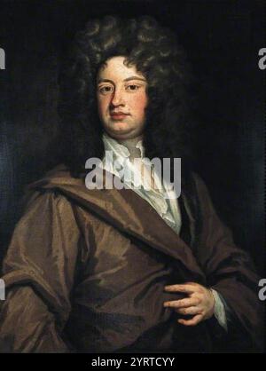 Charles Montagu (1661-1715), 1er comte de Halifax, l'un des fondateurs de la Banque d'Angleterre. Banque D'Images