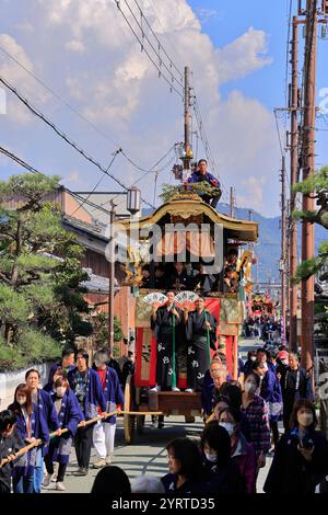 Festival de Kameoka Kameoka-shi, Kyoto Banque D'Images