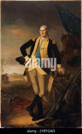 Charles Willson Peale - George Washington après la bataille de Princeton Banque D'Images