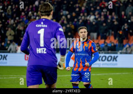 Bâle, Suisse. 04th Dec, 2024. Bâle, Suisse, 04 décembre 2024 : Xherdan Shaqiri (10 Bâle) lors du match de football de la Coupe de Suisse entre le FC Basel 1893 et le FC Sion au Jakob-Park à Bâle, Suisse. Philipp Kresnik (Philipp Kresnik/SPP) crédit : SPP Sport Press photo. /Alamy Live News Banque D'Images