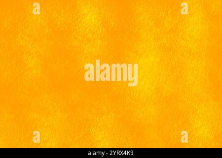 Un fond jaune orange vif avec une surface texturée. Banque D'Images