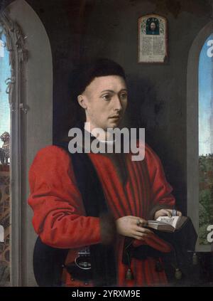 Portrait d'un jeune homme c1460 Petrus Christus Banque D'Images