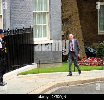 Patrick McFadden (chancelier du duché de Lancaster), arrivant à Downing Street, Londres, pour prendre ses nouvelles fonctions dans le gouvernement travailliste après les élections. 5 juillet 2024. Banque D'Images