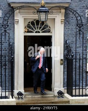 Hilary Benn, secrétaire d'État pour l'Irlande du Nord et membre du gouvernement travailliste britannique élu en juillet 2024 Banque D'Images