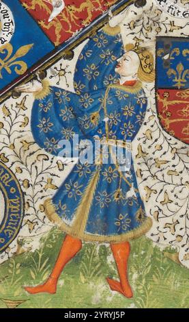 Richard d'York, 3e duc d'York (1411 ? 1460), également nommé Richard Plantagenêt, était un magnat anglais de premier plan et prétendant au trône pendant les guerres des deux-Roses. Il était membre de la Chambre dirigeante de Plantagenêt Banque D'Images