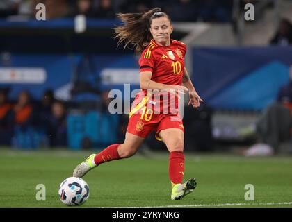 Nice, France. 3 décembre 2024. Claudia Pina d'Espagne lors du match amical international au stade Allianz Riviera, Nice. Le crédit photo devrait se lire : Jonathan Moscrop/Sportimage crédit : Sportimage Ltd/Alamy Live News Banque D'Images