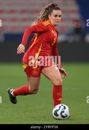 Nice, France. 3 décembre 2024. Teresa Abelleira d'Espagne lors du match amical international au stade Allianz Riviera, Nice. Le crédit photo devrait se lire : Jonathan Moscrop/Sportimage crédit : Sportimage Ltd/Alamy Live News Banque D'Images