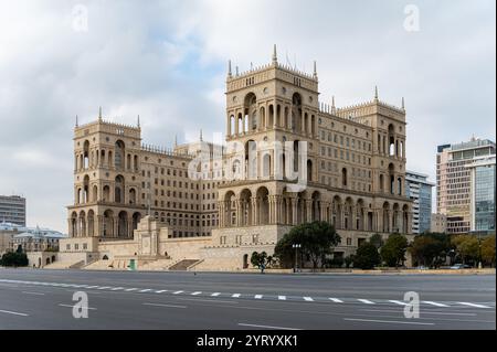 La Maison du gouvernement de l'Azerbaïdjan, Bakou, Azerbaïdjan Banque D'Images