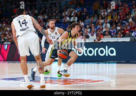 Madrid, Espagne. 05th Dec, 2024. 5 décembre 2024 ; Wizink Center ; Madrid, Espagne ; Turkish Airlines Euroleague Basketball ; Espagne, Real Madrid vs Fenerbahce Beko Istanbul ; Euroleague Basketball Real Madrid vs Fenerbahce 900/cordon Press Credit : CORDON press/Alamy Live News Banque D'Images