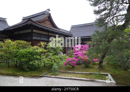 Palais impérial de Kyoto au printemps Banque D'Images