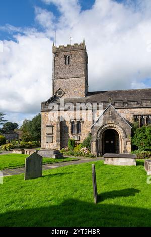 Église St Mary à Kirkby Lonsdale, Cumbria, Angleterre. Banque D'Images