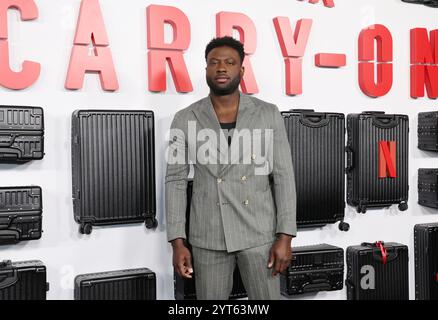 Los Angeles, CA. 5 décembre 2024. Sinqua Walls à la première Netflix de Carry-on au théâtre égyptien de Los Angeles, Californie, le 5 décembre 20224. Crédit : Faye Sadou/Media Punch/Alamy Live News Banque D'Images