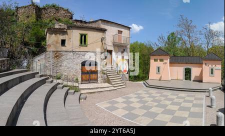 Satriano di Lucania, Basilicate. Banque D'Images