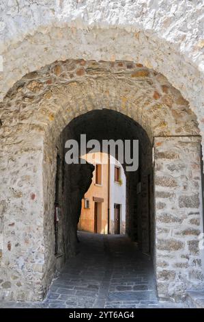 Satriano di Lucania, Basilicate. Banque D'Images