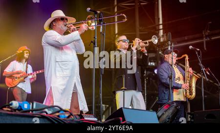 FAT Freddy's Drop, Beautiful Days Festival 2024 Banque D'Images