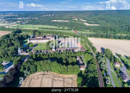 Allemagne, basse-Saxe, monastère de Corvey, site du patrimoine mondial de l'UNESCO Banque D'Images