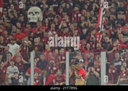 5 décembre 2024 : Curitiba, Brésil : Nikao de l'Athletico Paranaense, lors du match entre l'Athletico Paranaense et le Red Bull Bragantino, pour la Serie A 2024 brésilienne Banque D'Images