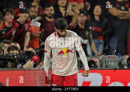 5 décembre 2024 : Curitiba, Brésil : Juninho Capixaba du Red Bull Bragantino, lors du match entre Athletico Paranaense et Red Bull Bragantino, pour la Serie A 2024 brésilienne Banque D'Images