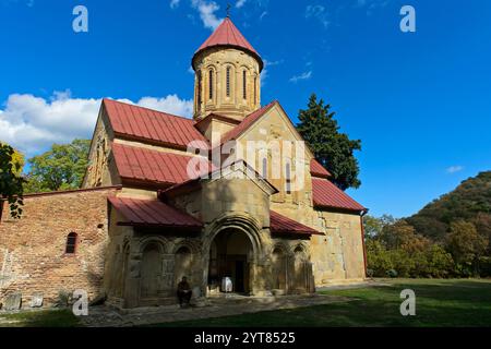 Église principale dans le monastère de Betania de la Nativité de la Sainte mère de Dieu, Kspiriteti, Géorgie Banque D'Images