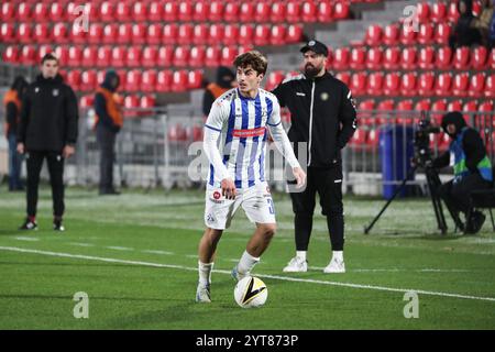 Saba Kharebashvili du FC Dinamo Tbilissi lors de la finale de la Coupe de Géorgie 2024 entre le FC Spaeri et le FC Dinamo Tbilissi au stade Mikheil Meskhi Banque D'Images