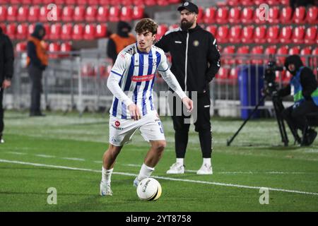 Saba Kharebashvili du FC Dinamo Tbilissi lors de la finale de la Coupe de Géorgie 2024 entre le FC Spaeri et le FC Dinamo Tbilissi au stade Mikheil Meskhi Banque D'Images