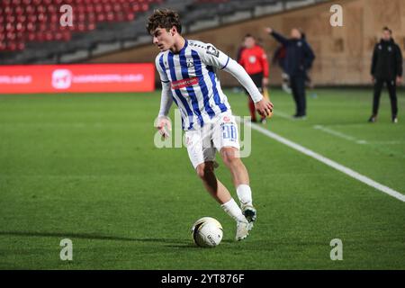 Saba Kharebashvili du FC Dinamo Tbilissi lors de la finale de la Coupe de Géorgie 2024 entre le FC Spaeri et le FC Dinamo Tbilissi au stade Mikheil Meskhi Banque D'Images