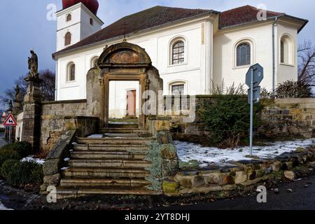 Toulání po okolí Roudnice nad Labem / se promener autour de Roudnice nad Labem Banque D'Images