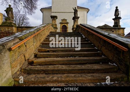 Toulání po okolí Roudnice nad Labem / se promener autour de Roudnice nad Labem Banque D'Images