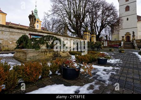 Toulání po okolí Roudnice nad Labem / se promener autour de Roudnice nad Labem Banque D'Images