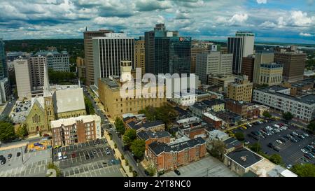 4 MAI 2023, WILMINGTON, DELEWARE - vue aérienne de Wilmington Skyline Delaware Banque D'Images
