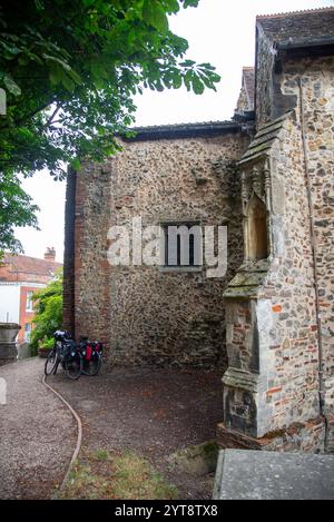 Église historique Saint Martins à Colchester, Angleterre Banque D'Images