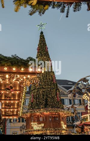 Marché de Noël de Bonn Banque D'Images