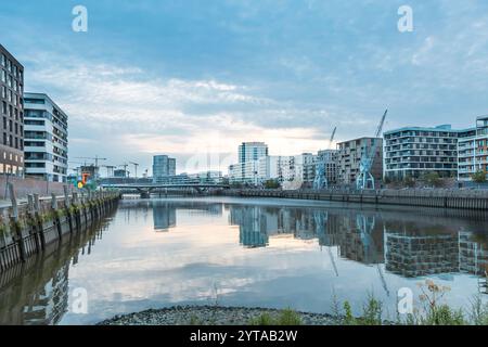 Quartier Baakenhafen à Hambourg HafenCity Banque D'Images