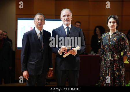 Milan, Italie. 07 décembre 2024. Stefano Sala lors de la cérémonie de remise des ambrogini d'or Milan, 02 décembre 2024 (photo de Gian Mattia D'Alberto /LaPresse) crédit : LaPresse/Alamy Live News Banque D'Images