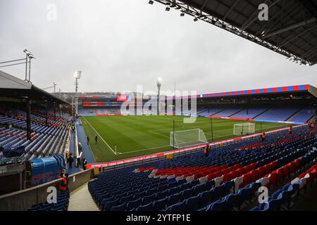 Londres, Royaume-Uni. 07 décembre 2024. Vue générale de l'intérieur du stade pendant le match de premier League anglaise du Crystal Palace FC contre Manchester City FC à Selhurst Park, Londres, Angleterre, Royaume-Uni le 7 décembre 2024 crédit : Every second Media/Alamy Live News Banque D'Images