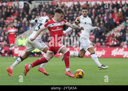 Ben Doak de Middlesbrough - Middlesbrough v Hull City, Sky Bet Championship, Riverside Stadium, Middlesbrough, Royaume-Uni - 30 novembre 2024 usage éditorial uniquement - les restrictions DataCo s'appliquent Banque D'Images